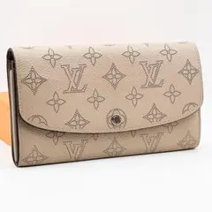 【超美品】ルイヴィトン マヒナ ポルトフォイユ イリス 長財布 ガレ