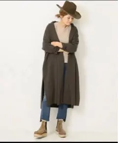 2025年最新】スムースニットガウンコートの人気アイテム - メルカリ