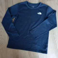 THE NORTH FACE ノースフェイス ロゴ ロンT ★150★ ネイビー