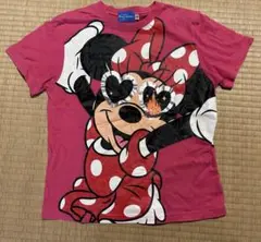 ミニーマウス ピンク Tシャツ
