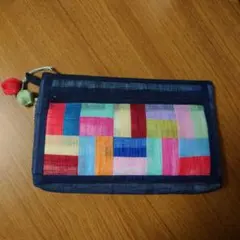 【韓国雑貨】パッチワーク ポーチ