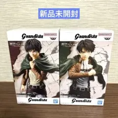 進撃の巨人 Grandista エレン リヴァイ フィギュア 2種 - メルカリ