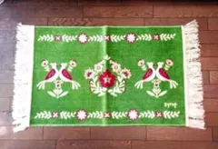 FEILER フェイラー インテリアマット ラグ ミントグリーン 縦55×横80 