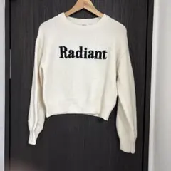 INGNI Radiant ロゴ入りニット