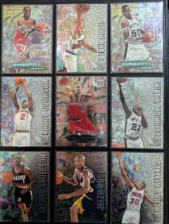 96-97 フレアメタル NBAカード 9枚セット ロッドマン他