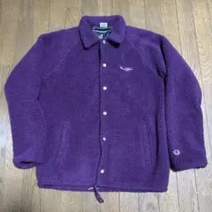 チャンピオン フリースジャケット ダークパープル