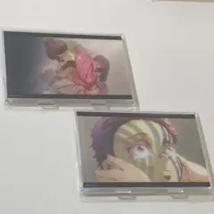 鬼滅の刃　無限城編 第1章 コラボカフェ レンチキュラーアクリルスタンド C D