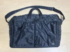 【美品】ポーター タンカー 2way ダッフルバッグ 黒 porter