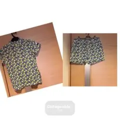美品】ジャックバニー×リバティ セットアップ 花柄 ポロシャツ パンツ