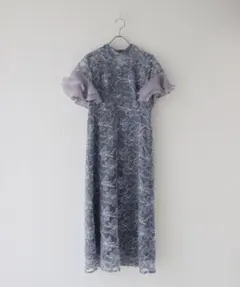 新品タグ付き　ブルーイースト　ドレス　お呼ばれ　結婚式　刺繍