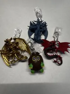 遊戯王 デュエルモンスターズ メタルプレート キーホルダー3個セット