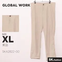 美品 GLOBAL WORK パンツ ストレート　ロールアップ　ポケット付きのサムネイル