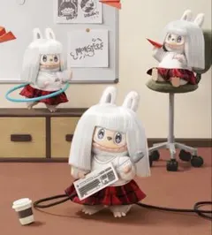 ラブブ ヘアサロンシリーズ ぬいぐるみペンダント Born Rebel - メルカリ