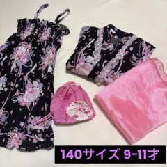 motherways マザウェイズ ワンピース 浴衣セット 女の子 140サイズ