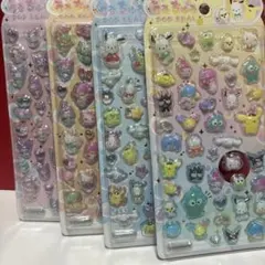 サンリオ うるちゅる POP SEAL サンリオ キャラクターズ4枚セット