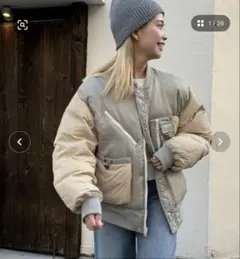 CANAL JEAN ユニセックスリバーシブルブルゾン