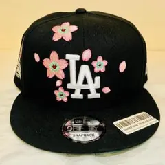 村上隆 MLB Tokyo series ドジャース LAロゴ 桜刺繍キャップ - メルカリ