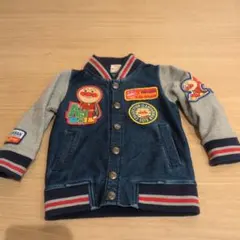 アンパンマン 刺繍パッチ付きアウター