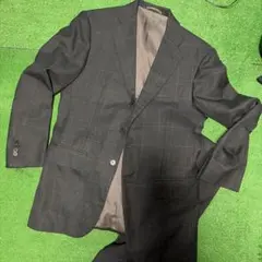 UNITED ARROWS メンズ スーツ チェック柄 サイズ44のサムネイル