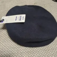 【三連休タイムSALE】ブラック ベレー帽 GUのサムネイル