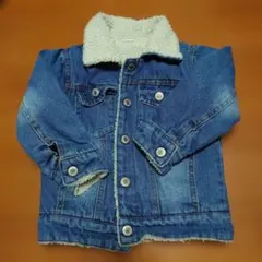デニムフリースジャケット　100センチ