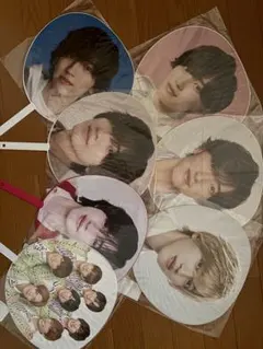 なにわ男子 道枝駿佑 うちわ まとめ売り 7本セット