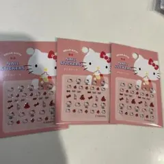 HELLO KITTY ネイルシール 3枚セット