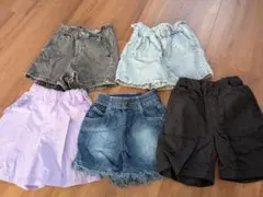 キッズ 半ズボン 5点セット