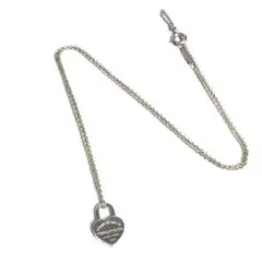 Tiffany ティファニー リターントゥハート ネックレス カデナ シルバー