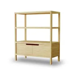 展示品・未使用 InRoom ピート シェルフ Bタイプ オーク材 定価6.3万 