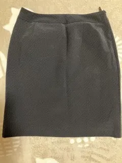 黒　コムサデモード　COMME CA DU MODE　タイトスカート　Ｌ
