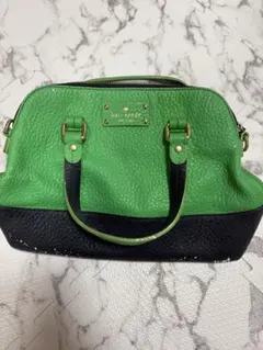 Kate Spade ハンドバッグ グリーン ブラック