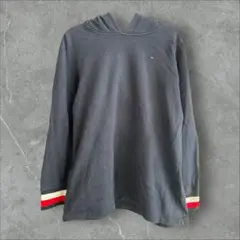 ひ*と様 TOMMY HILFIGER グレー フード付きパーカー