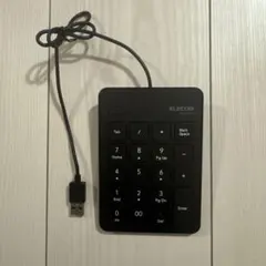 ELECOM 有線 テンキー TK-TCP018 ブラック