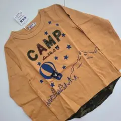 【新品】ミキハウス ダブルビー ロンT 長袖 120cm 子供 キッズ