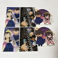 名探偵コナン／セガ ラッキー くじ K賞 ビッグスクエア缶バッジ（新一