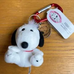 【新品・タグ付き】スヌーピー ぬいぐるみキーホルダー SNOOPY カラビナ