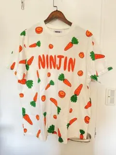 PUNYUS NINJIN にんじん柄 Tシャツ　サイズ2のサムネイル
