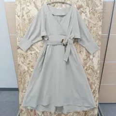 MURUA　ベージュワンピースベルト付き