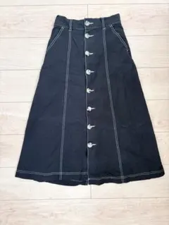 Hether ボタンロングスカートのサムネイル