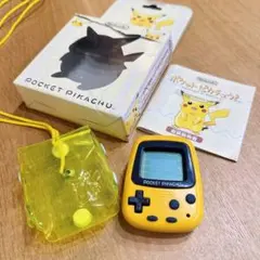 任天堂 ポケットピカチュウ 万歩計　イエロー　ジャンクかも　ポケットモンスター