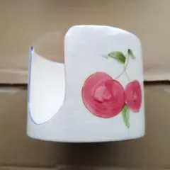 値下げ！果物と花の陶器、お皿、茶碗入れ、ボウル