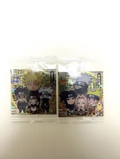 -ナルト- 疾風伝 忍界シールウエハース vol.2 ミナト班&第七班