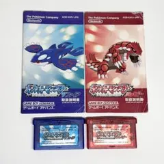 Nintendo　ゲームボーイアドバンス　ポケットモンスター　ルビー　サファイア