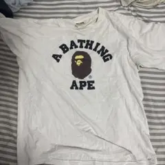 A BATHING APE Tシャツ ホワイト Lサイズのサムネイル