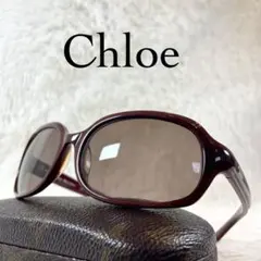 極美品　Chloe　クロエ　サングラス　CL2115　ブラウンレンズ・フレームのサムネイル