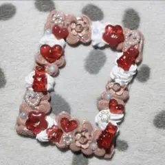 トレカケース　ホイップデコ　赤　レッド