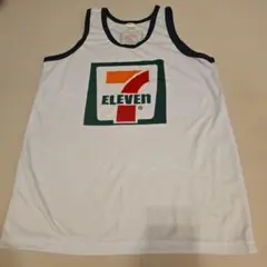 7-Eleven タンク トップ ホワイト Lサイズ