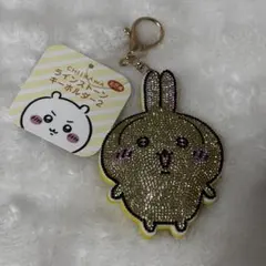 ちいかわ うさぎ キラキラ ラインストーン キーホルダー2