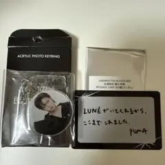 アクリルフォトキーホルダー メッセージカード付き